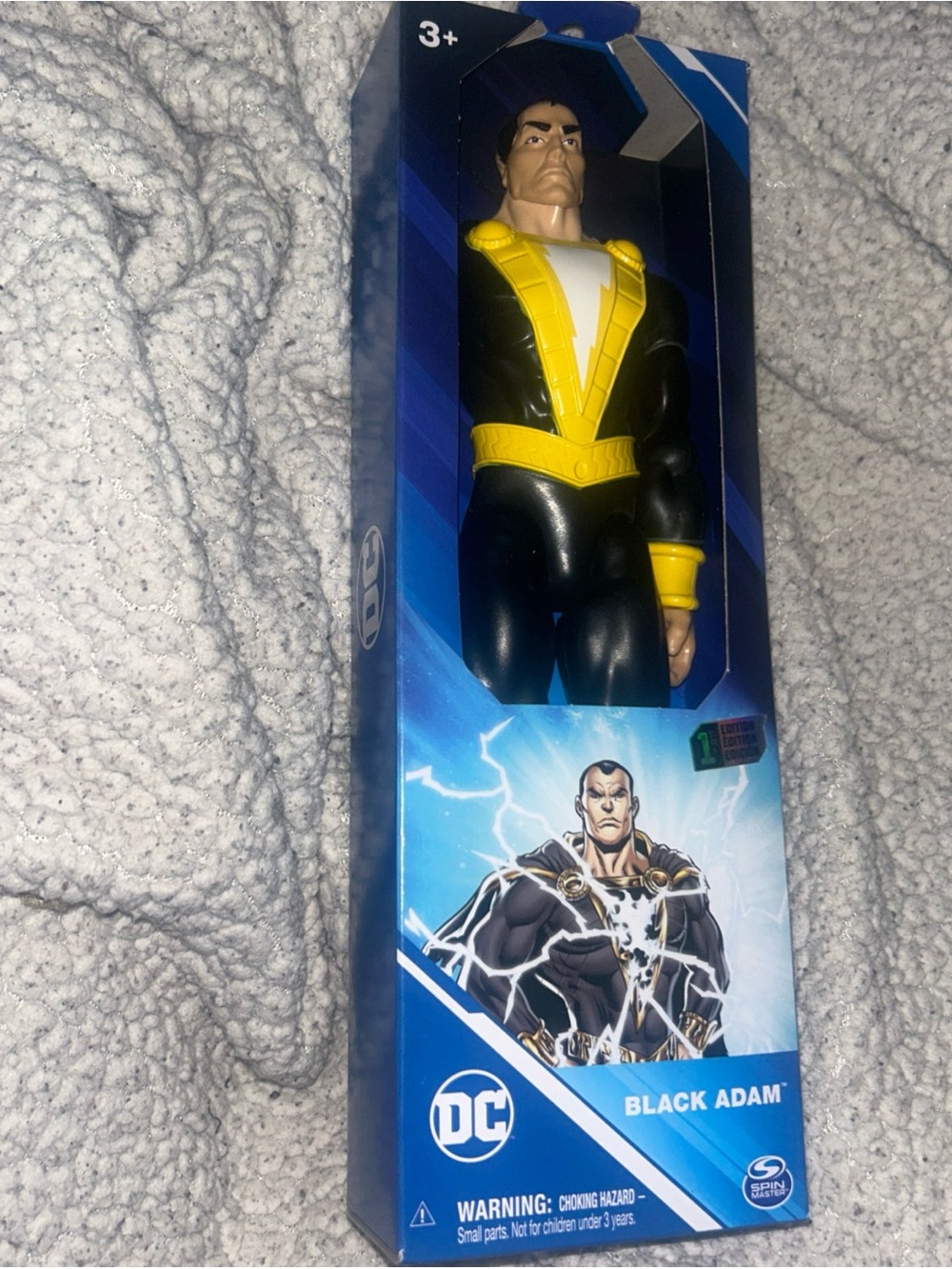 DC Black Adam 12 Inch Action Figure Spin Master First Edition In Box